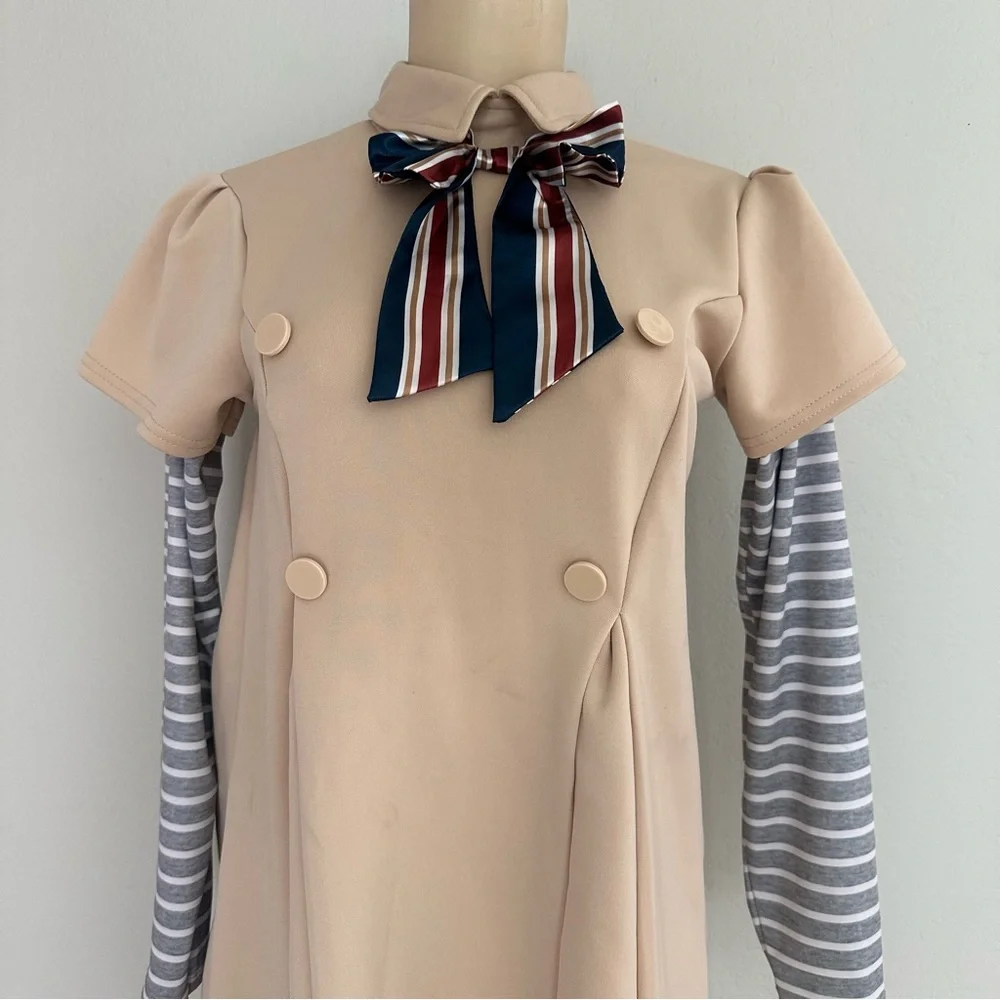 Megan M3GAN Spirit Halloween Costume dress - Picture 4 of 9